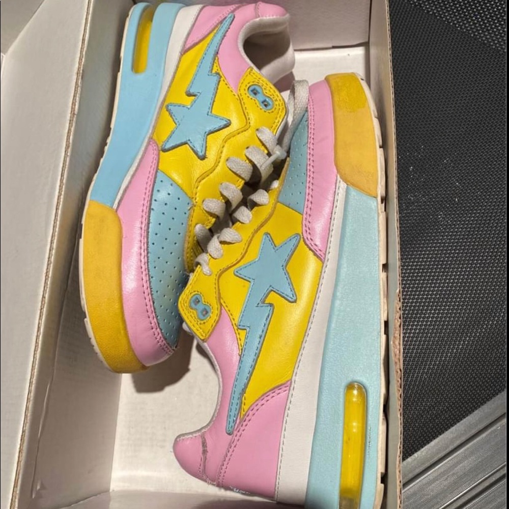 DAMAGED Bape roadsta shoes